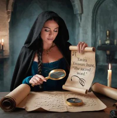 Uncover the sacred word of Tavira poster1