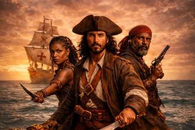 Piratas de Vera Cruz poster1